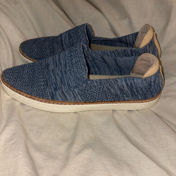 UGG Women's Blue Textured Flats - Picture 3 of 4